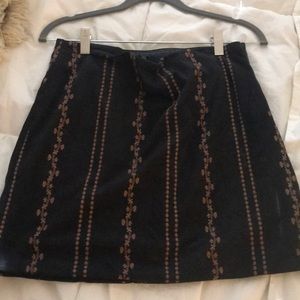 suede skirt